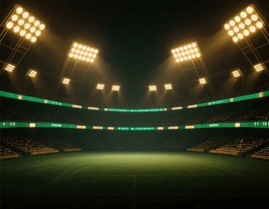 暗色体育主题背景图示意