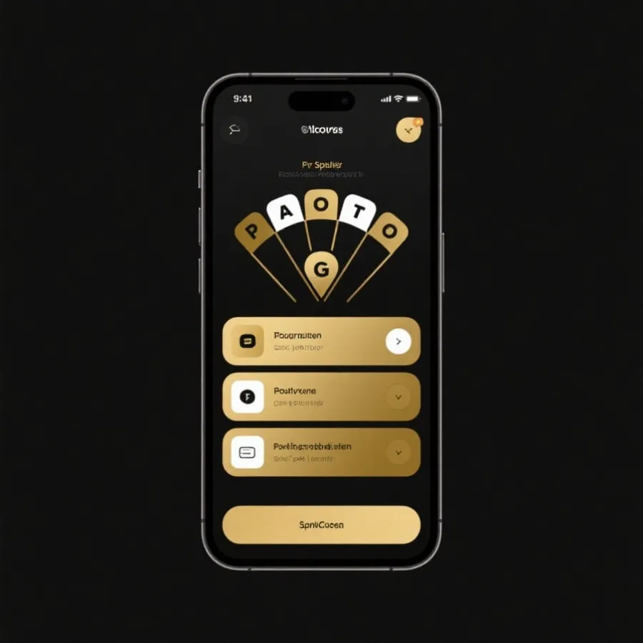 移动端界面示意图